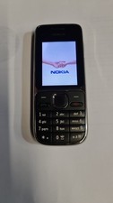 Nokia C2-01 Mobile Phone Black, Unlocked, Single SIM with mains 