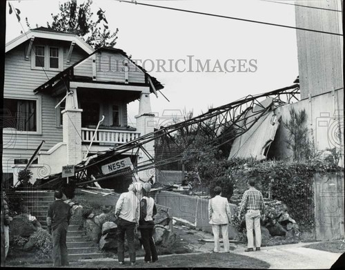 1977 press photo - press,