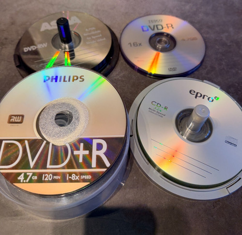 Job lot blank discs - blank, cd-r