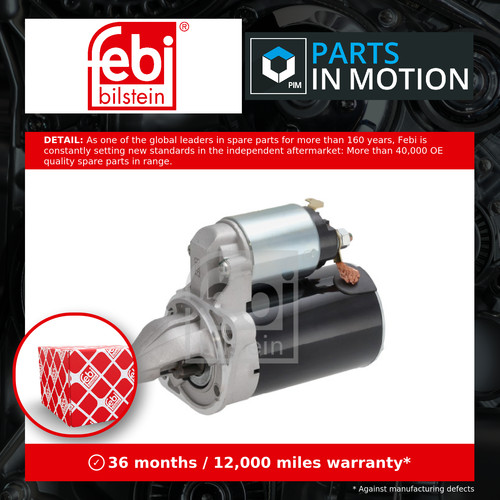 Starter motor fits proton - starter,
