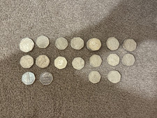 Various Fifty Pence Coin / 50p Piece Bundle - Collectible - See Photos