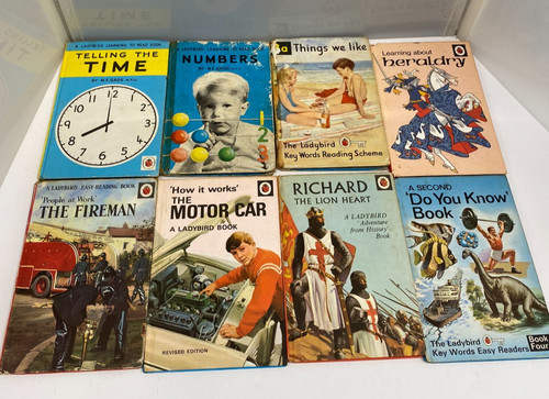 Vintage ladybird books - ladybird, x