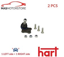 SUSPENSION BALL JOINT PAIR FRONT HART 472 621 2PCS H NEW OE REPLACEMENT