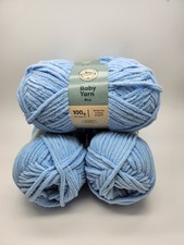 New So Crafty Blue Baby Yarn