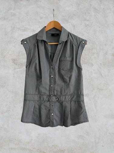 Next sleeveless button down - sleeveless, button-down
