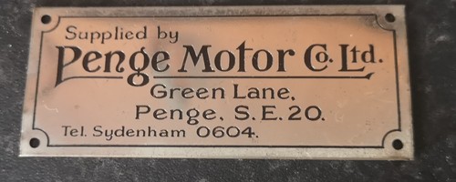 Car motor dealer dash - car, plaque