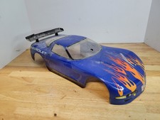 Chevy Corvette C5 Blue, Flames