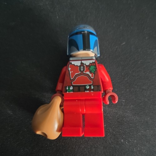 Lego minigiure santa jango - santa,