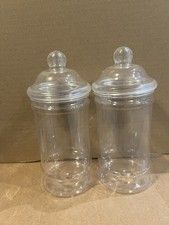 2 x Victorian style sweet jars