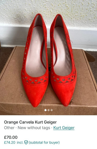 Orange carvela kurt - orange,