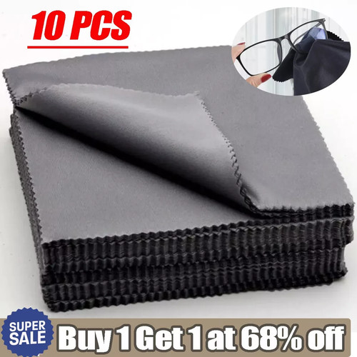 10pc ultra fine fiber eyeglass - 10pc,