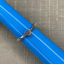 Thomas Sabo: heart ring (TR 0014) diamond & silver 💍 hallmarked, size 52