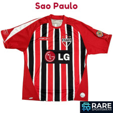 AUTHENTIC SAO PAULO 2006 REEBOK LG AWAY FOOTBALL SHIRT LARGE ADULT (VERY GOOD)