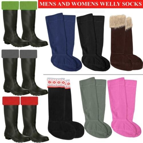 New womens wellie socks warm - new,