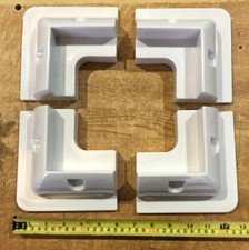 RIGID SOLAR PANEL CORNER MOUNTING BRACKETS  BOAT YACHT CARAVAN MOTORHOME