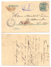 101663 - postal stationery P 73 - postcard - Tann 29.4.1907 to Ostheim (Rhön Mountains)