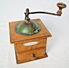 Coffee Grinder Antique Wooden