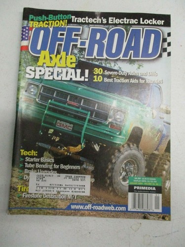 Off road magazine january 2004 - magazine,