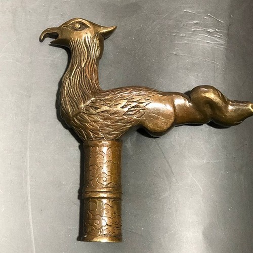 China copper hand carved - china, cane