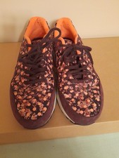 Ladies Burgundy & Orange