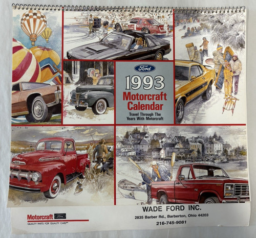 Ford motorcraft 1993 wall - ford,