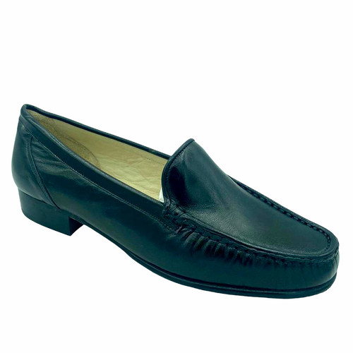 Shoes ladies black leather - shoes,