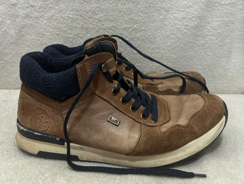 Rieker riekertex brown leather - riekertex,