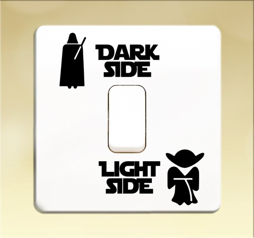 Star wars light switch vinyl - wars,