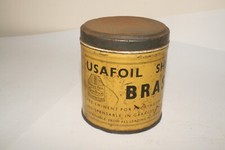 Tin of USAFOIL SHIMSTOCK with  Brass Foil Sheets Engineering Collectors