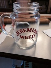 Brand New Jeremiah Weed Jam Jar Glass/mug Cool!! Summer Drinkin !!great quality!