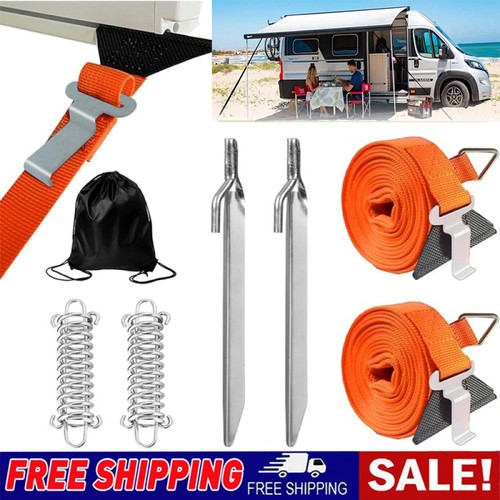 Awning tie down - awning, kit