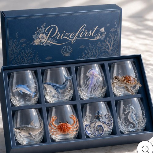 Blue ringed octopus - ringed, glassware