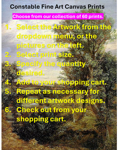 Constable collection canvas - constable,