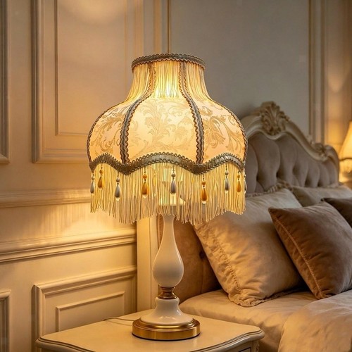 Table lamp shade - shade, tassels