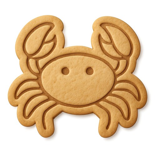 Cancer crab cookie - crab,