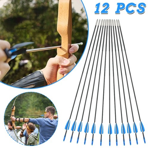 12pcs fibreglass archery - 12pcs,