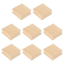 50x50mm Wooden Stamp Block, 8