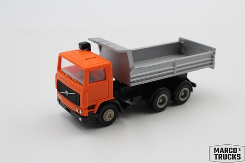 Herpa volvo f10 tipper - herpa, orange