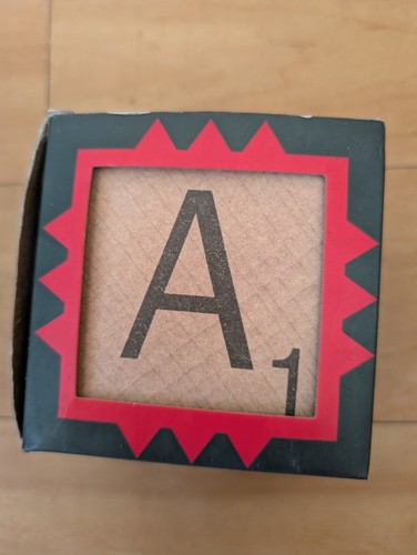 Scrabble novelty coasters - scrabble,