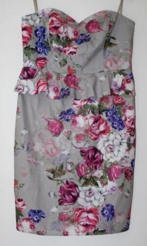 Sophie gray gorgeous floral - gray*,