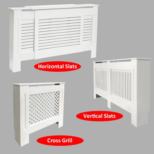 Radiator cover white - radiator,