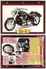 Honda VTX 1800 - 2001 - Custom - Atlas Motorbike Fact File Card