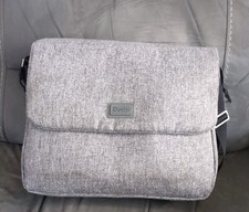 BabyStyle Large Oyster Changing Bag grey - adjustable strap. Messenger Style.