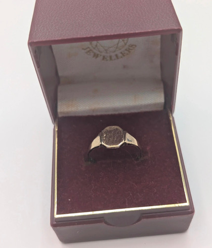9ct gold silver antique - on,