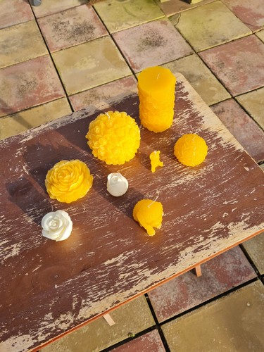 Bundle candles flowers - 8,