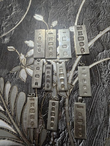 Sterling silver ingots joblot - silver,