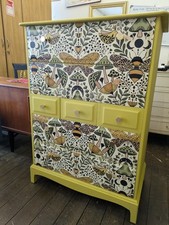 Stag Minstrel Chest Of Drawers Upcycled PAINTED AND PRINT TO ORDER