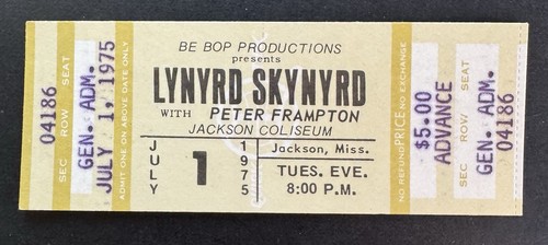 Lynyrd skynyrd concert ticket - concert,