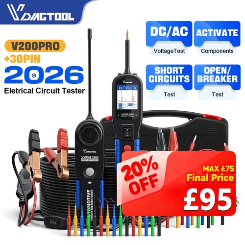 V200pro power probe open short - power,