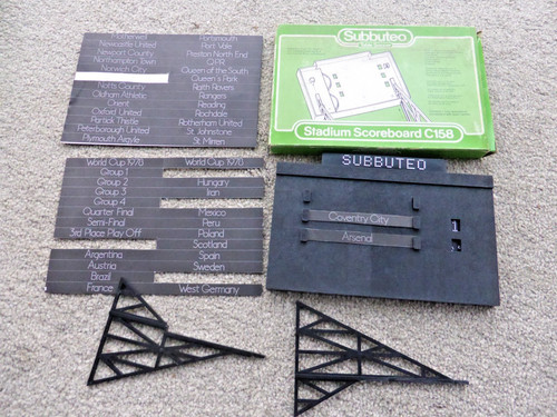 Vintage subbuteo 158 stadium - vintage,